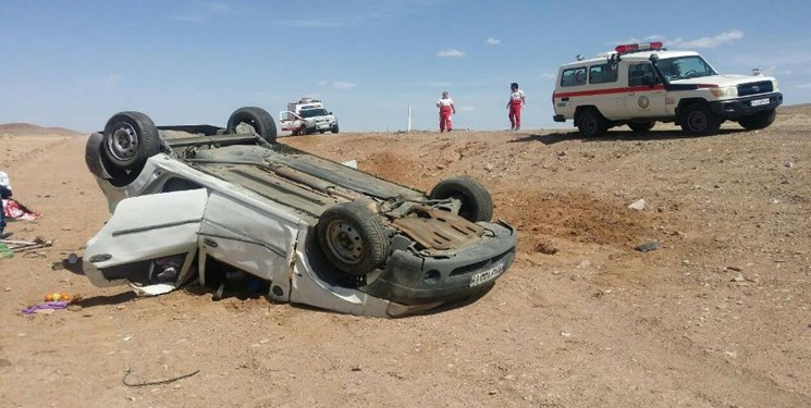 یک کشته و ۸ مصدوم بر اثر سانحه رانندگی در محور دزفول- شوشتر