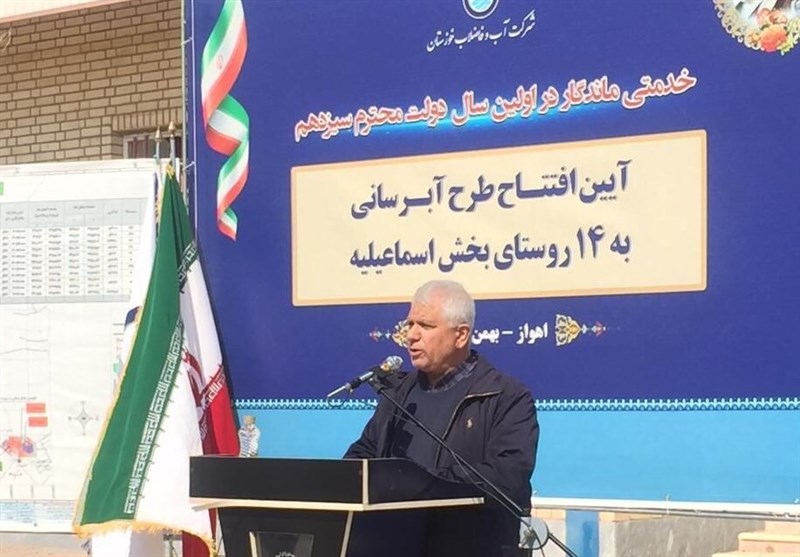 مشکل آب شرب تمامی روستاهای بندرهندیجان در سال ۱۴۰۱ برطرف می‌شود