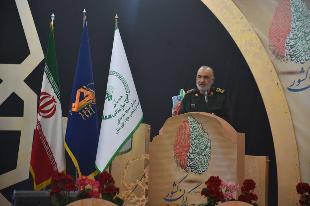 سردار سلامی:امکانات سپاه خوزستان برای حادثه آبادان به کار گرفته می‌شود