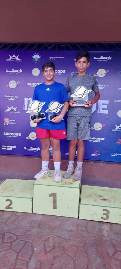 تنیسور نوجوان خوزستانی قهرمان آسیا