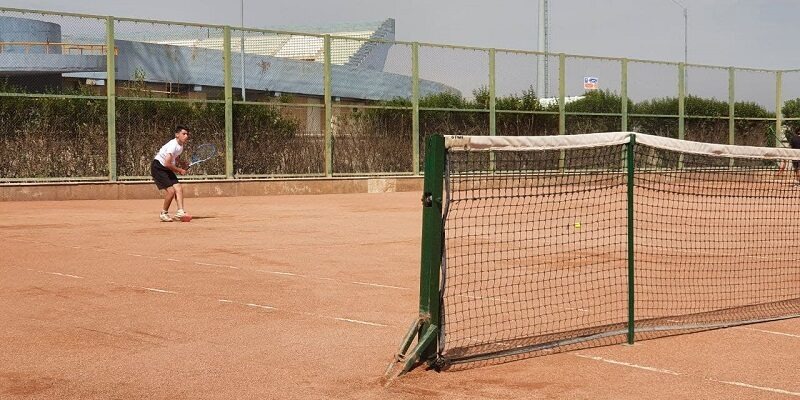 حضور ورزشکاران خوزستان در مسابقات تنیس قهرمانی کشور