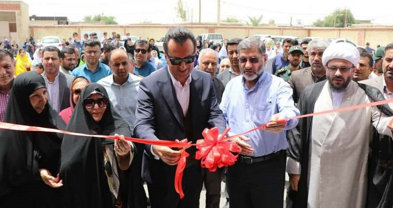 افتتاح مدرسه ۶ کلاسه «رویا» در شهرستان گتوند