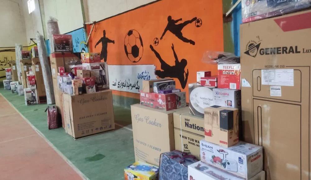 اهدا ۲۰ سری جهیزیه به زوج‌های کم برخوردار اهواز