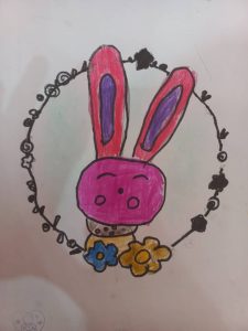 هنر نقاشی کودکانه هنرستان سما مجموعه ماه و ماهی