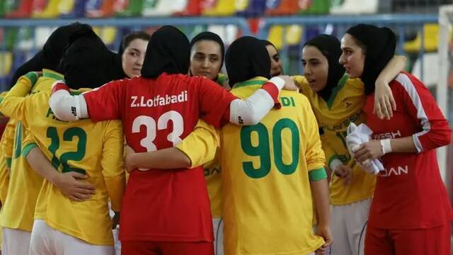 قهرمانی پالایش وپخش آبادان درنیم فصل سوپر لیگ فوتسال بانوان