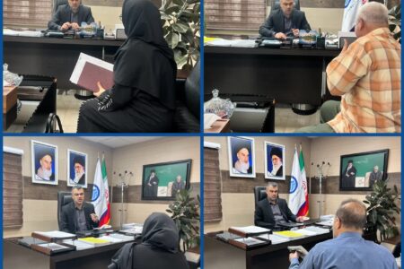 ملاقات مردمی هفتگی مدیرعامل آبفا اهواز برگزار شد