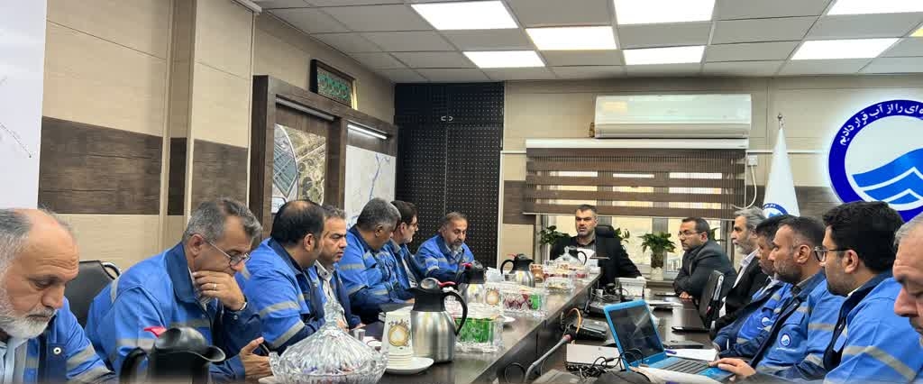 نشست مديرعامل آبفا اهواز با معاونت بهره برداري فاضلاب