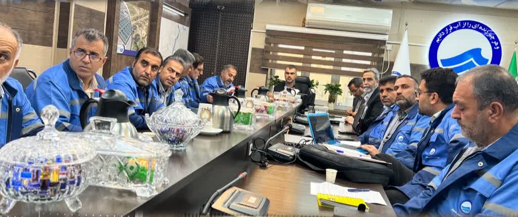 نشست مديرعامل آبفا اهواز با معاونت بهره برداري فاضلاب
